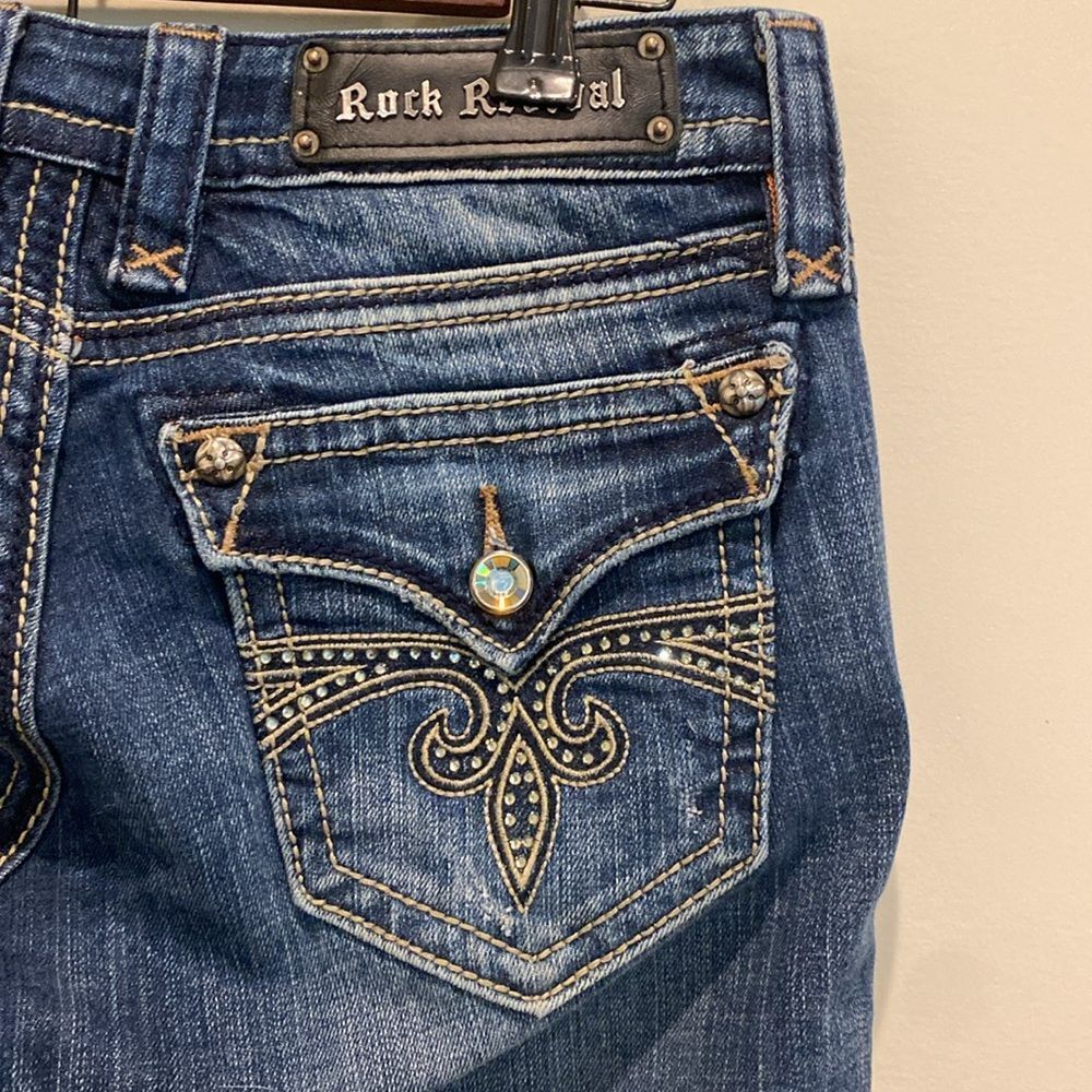 Rock Revival Sora Boot Cut Jeans sz 28